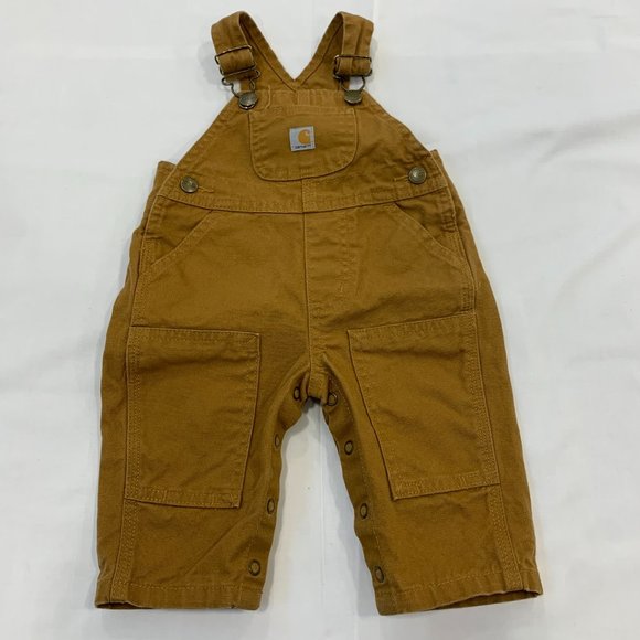 Carhartt Other - Carhartt Overalls, Tan, Size 6mo